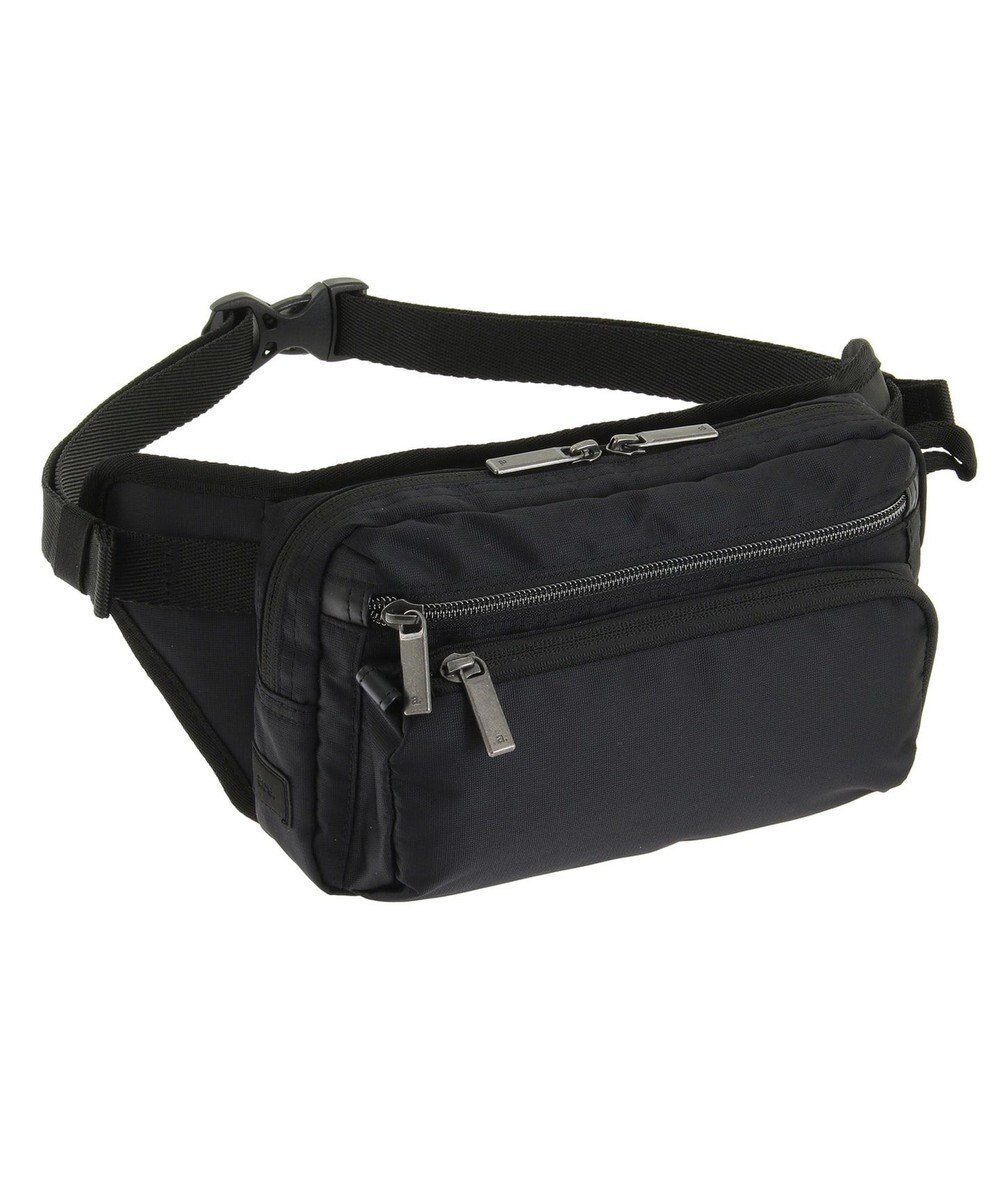 【エースバッグズアンドラゲッジ/ACE BAGS & LUGGAGE】のace. エース バスティーク2 62562 ウエストポーチ 1リットル ボディバ インテリア・キッズ・メンズ・レディースファッション・服の通販 founy(ファニー) 　ファッション　Fashion　レディースファッション　Fashion for Women　ポーチ&ミニバッグ　Pouches & Mini Bags　おすすめ　Recommended / Our Picks　コンパクト　Compact, Small Size　フロント　Front, Front Design　ポケット　Pocket, Pocket Detail　ポーチ　Pouch, Small Case　メタリック　Metallic, Shiny Finish　メッシュ　Mesh, Net Fabric　軽量　Lightweight, Ultra Light　ブラック|ID: prp329100004535830 ipo3291000000033488939