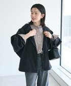 【クラフトスタンダードブティック/CRAFT STANDARD BOUTIQUE】のドルマンコクーンマウンテンパーカー Black|ID: prp329100004535838 ipo3291000000032053375