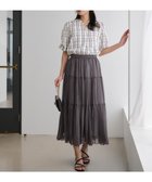 【エニィ スィス/any SiS】の【洗える】シアーワッシャーティアード スカート 人気、トレンドファッション・服の通販 founy(ファニー) ファッション Fashion レディースファッション Fashion for Women スカート Skirts ティアードスカート Tiered Skirts カットソー Cut and Sewn Top シフォン Chiffon, Lightweight Fabric シンプル Simple, Minimal ティアードスカート Tiered Skirt, Flounced Skirt パウダー Powder, Soft Tone エレガント 上品 Elegant 夏 Summer 春 Spring S/S・春夏 SS, Spring/Summer, Warm Season 洗える Machine Washable thumbnail スレート|ID: prp329100004535848 ipo3291000000032978835