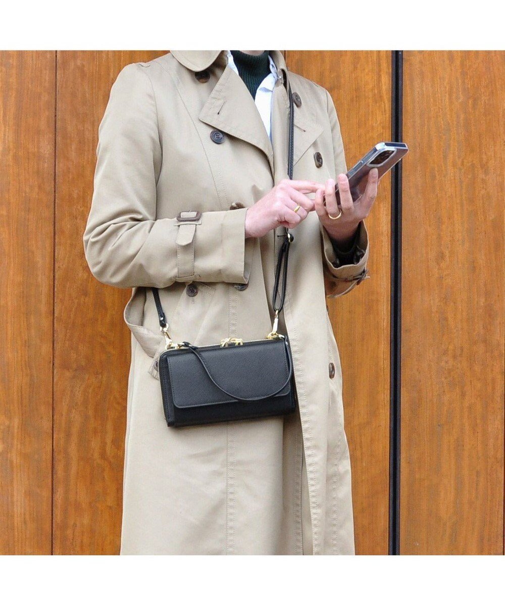 【アンビリオン/UNBILLION】のcachecache WEB限定カラーコンビウォレットショルダーバッグ 人気、トレンドファッション・服の通販 founy(ファニー) 　ファッション　Fashion　レディースファッション　WOMEN　バッグ　Bag　カラフル　Colorful　コンビ　Combination　ショルダー　Shoulder　スマホ　Smartphone　財布　Wallet　ハンド　Hand　ポケット　Pocket　ミックス　Mix　モチーフ　Motif　再入荷　Restock/Back In Stock/Re Arrival　おすすめ　Recommend　旅行　Travel　iPhone アイフォーン　Iphone　スマホショルダーバッグ　Smartphone Shoulder Bag　 other-1|ID: prp329100004535876 ipo3291000000032053545