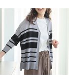 【エニィファム/any FAM】の【洗濯機可/UVカット/接触冷感】クールタッチボクシーカーディガン 人気、トレンドファッション・服の通販 founy(ファニー) ファッション Fashion レディースファッション WOMEN トップス・カットソー Tops/Tshirt カーディガン Cardigans カーディガン Cardigan バランス Balance 夏 Summer 春 Spring S/S・春夏 Ss・Spring/Summer 洗える Washable thumbnail チャコール×ブラック|ID: prp329100004535909 ipo3291000000032136578
