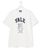 【ジェイプレスヨークストリート/J.PRESS YORK STREET】の【UNISEX】YALEアーチロゴTシャツ ホワイト系|ID: prp329100004535916 ipo3291000000032667981