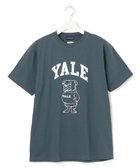 【ジェイプレスヨークストリート/J.PRESS YORK STREET】の【UNISEX】YALEアーチロゴTシャツ ダルブルー系|ID: prp329100004535916 ipo3291000000032757751