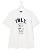 【ジェイプレスヨークストリート/J.PRESS YORK STREET】の【UNISEX】YALEアーチロゴTシャツ ホワイト系|ID: prp329100004535916 ipo3291000000033529695