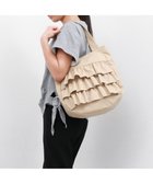 【アンビリオン/UNBILLION】のカシュカシュ cachecache / フリルトートバッグ ベージュ|ID: prp329100004535919 ipo3291000000032709332