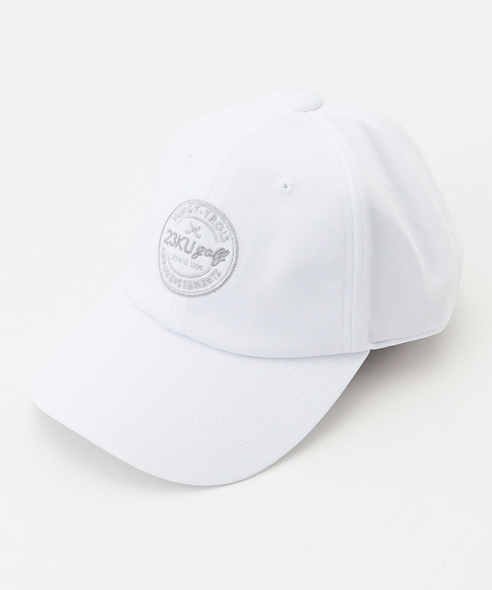 【23区 ゴルフ/NIJYUSANKU GOLF】の【WOMEN】キャップ サイズ調整可能 春夏にぴったり どこでも着用できるシンプルさ◎ 人気、トレンドファッション・服の通販 founy(ファニー) 　ファッション　Fashion　レディースファッション　WOMEN　帽子　Hats　ウォッシャブル　Washable　キャップ　Cap　シンプル　Simple　フロント　Front　夏　Summer　帽子　Hat　春　Spring　S/S・春夏　Ss・Spring/Summer　 other-1|ID: prp329100004535927 ipo3291000000032053837