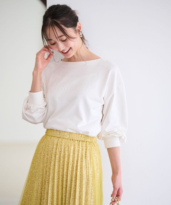 【エニィ スィス/any SiS】の【洗える】ミニ裏毛エンボスロゴ カットソー インテリア・キッズ・メンズ・レディースファッション・服の通販 founy(ファニー) https://founy.com/ ファッション Fashion レディースファッション Ladies' Fashion Online トップス・カットソー Tops/Tshirt シャツ/ブラウス Shirts/Blouses ロング / Tシャツ T-Shirts カットソー Cut and Sewn 洗える Washable カットソー Cut And Sew シリコン Silicon スリット Slit 無地 Plain Color A/W・秋冬 Aw・Autumn/Winter・Fw・Fall-Winter |ID: prp329100004535945 ipo3291000000032661335