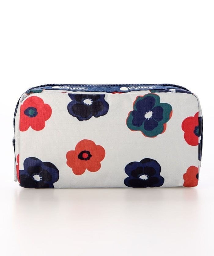 【レスポートサック/LeSportsac】のRECTANGULAR COSMETIC/レトロアイボリーフローラル インテリア・キッズ・メンズ・レディースファッション・服の通販 founy(ファニー) https://founy.com/ ファッション Fashion レディースファッション WOMEN 財布 Wallets ポーチ Pouches スクエア Square フラワー Flower プリント Print ポケット Pocket ポーチ Pouch 財布 Wallet |ID: prp329100004535993 ipo3291000000032054247