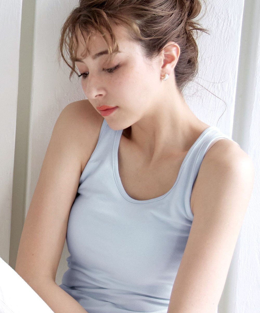 【ティアクラッセ/Tiaclasse】の【洗える】カップ付きタンクトップ&キャミソール インテリア・キッズ・メンズ・レディースファッション・服の通販 founy(ファニー) ファッション Fashion レディースファッション Fashion for Women トップス・カットソー Cut & Sew Tops キャミソール&ノースリーブ Camisoles & Sleeveless Tops アクセサリー Fashion Accessories インナー Innerwear カーディガン Cardigan, Knitwear キャミソール Camisole, Spaghetti Strap Top タンク Tank Top, Sleeveless Top チュニック Tunic, Long Top ポケット Pocket, Pocket Detail 再入荷 Restock / Back in Stock 夏 Summer 新作・新入荷 New Arrivals / New In 春 Spring S/S・春夏 SS, Spring/Summer, Warm Season 洗える Machine Washable 羽織 Haori, Light Jacket タンクトップ:ブルー|ID: prp329100004535996 ipo3291000000034210879