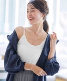 【ティアクラッセ/Tiaclasse】の【洗える】カップ付きタンクトップ&キャミソール 人気、トレンドファッション・服の通販 founy(ファニー) ファッション Fashion レディースファッション Fashion for Women トップス・カットソー Cut & Sew Tops キャミソール&ノースリーブ Camisoles & Sleeveless Tops アクセサリー Fashion Accessories インナー Innerwear カーディガン Cardigan, Knitwear キャミソール Camisole, Spaghetti Strap Top タンク Tank Top, Sleeveless Top チュニック Tunic, Long Top ポケット Pocket, Pocket Detail 再入荷 Restock / Back in Stock 夏 Summer 新作・新入荷 New Arrivals / New In 春 Spring S/S・春夏 SS, Spring/Summer, Warm Season 洗える Machine Washable 羽織 Haori, Light Jacket thumbnail キャミソール:オフホワイト|ID: prp329100004535996 ipo3291000000034210887