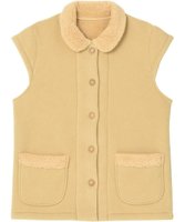 【ウィング/Wing】のベスト 3分袖 ショート丈(腰付近) フリース素材 ボア使用(裏側) 保温性 あたたかい 前開きタイプ レディース EX2070 ウイング/ワコール 人気、トレンドファッション・服の通販 founy(ファニー) ファッション Fashion レディースファッション WOMEN アウター Coat Outerwear トップス・カットソー Tops/Tshirt ベスト/ジレ Gilets/Vests ショート Short パジャマ Pajamas ベスト Vest ポケット Pocket |ID:prp329100004536015