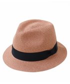 【アトレナ/ATRENA】の洗えるブレード 中折れハット 人気、トレンドファッション・服の通販 founy(ファニー) ファッション Fashion レディースファッション Fashion for Women キャップ&ハット Hats & Caps 中折れハット Fedora Hats / Wide-Brim Hats 洗える Machine Washable フォーマル Formal, Dressy ブレード Braid, Decorative Trim 帽子 Hat, Headwear ビジネス 仕事 通勤 Business / Work / Commuting thumbnail ピンク|ID: prp329100004536020 ipo3291000000033038993