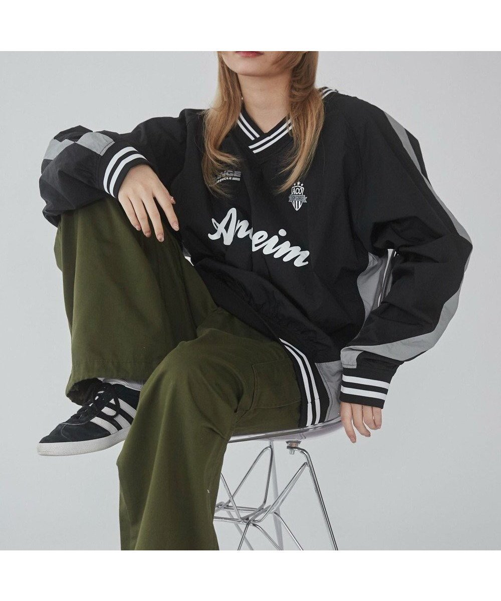 【ウィゴー/WEGO】の【ユニセックス着用ITEM】ナイロングラフィックプルオーバー インテリア・キッズ・メンズ・レディースファッション・服の通販 founy(ファニー) 　ファッション　Fashion　レディースファッション　WOMEN　春　Spring　秋　Autumn/Fall　ジャケット　Jacket　スマホ　Smartphone　セットアップ　Set Up　デニム　Denim　トレンド　Trend　ビッグ　Big　フロント　Front　ブルゾン　Blouson　ワイド　Wide　冬　Winter　A/W・秋冬　Aw・Autumn/Winter・Fw・Fall-Winter　S/S・春夏　Ss・Spring/Summer　おすすめ　Recommend　夏　Summer　ブラック|ID: prp329100004536035 ipo3291000000032054452