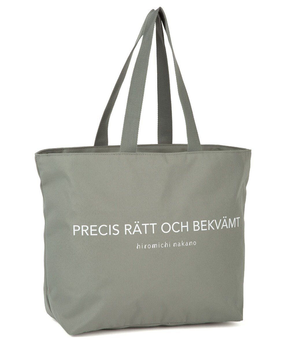 【エースバッグズアンドラゲッジ/ACE BAGS & LUGGAGE】のhiromichi nakano ベッテ トートバッグ A4サイズ 25L 300g 63913 ヒロミチナカノ インテリア・キッズ・メンズ・レディースファッション・服の通販 founy(ファニー) 　ファッション　Fashion　レディースファッション　Fashion for Women　バッグ　Bags　シンプル　Simple, Minimal　バランス　Balance, Style Balance　プリント　Print, Printed Pattern　ポケット　Pocket, Pocket Detail　旅行　Travel　モスグリーン|ID: prp329100004536051 ipo3291000000033672522