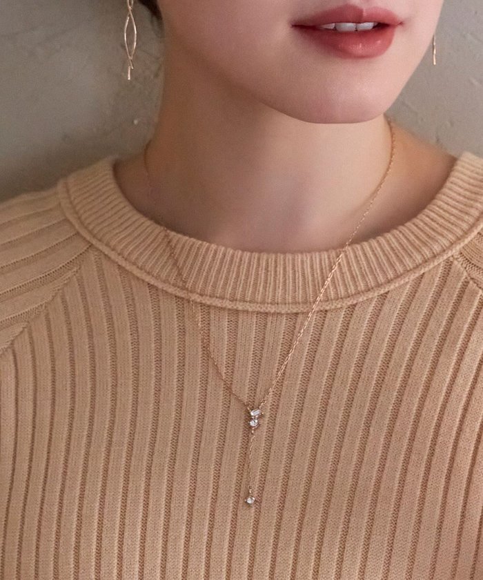 【フィービィー/phoebe】の【金属アレルギー対応】ラディアンスビジューYラインネックレス シャンパンゴールド インテリア・キッズ・メンズ・レディースファッション・服の通販 founy(ファニー) https://founy.com/ ファッション Fashion レディースファッション WOMEN ジュエリー Jewelry ネックレス Necklaces おすすめ Recommend アクセサリー Accessories シェイプ Shape シンプル Simple デコルテ Decolletage ネックレス Necklace ビジュー Bijou |ID: prp329100004536054 ipo3291000000032054547