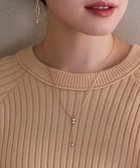 【フィービィー/phoebe】の【金属アレルギー対応】ラディアンスビジューYラインネックレス シャンパンゴールド シャンパンゴールド|ID: prp329100004536054 ipo3291000000032054549