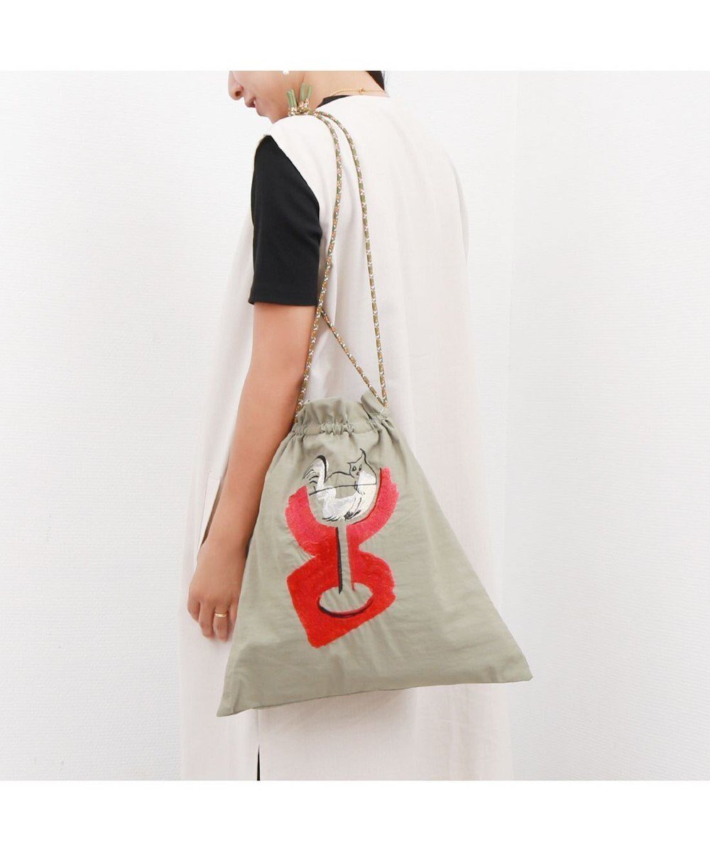 【アンビリオン/UNBILLION】のカシュカシュ cachecache / naabコラボ刺繍キャットトート インテリア・キッズ・メンズ・レディースファッション・服の通販 founy(ファニー) ファッション Fashion レディースファッション Fashion for Women バッグ Bags カラフル Colorful Design グラス Glass, Eyewear コラボ Collaboration, Collab 巾着 Drawstring Bag, Kinchaku ショルダー Shoulder, Shoulder Strap 猫 Cat, Kitty ハンド Hand, Handmade ポケット Pocket, Pocket Detail ミックス Mix, Mixed Style モチーフ Motif, Design Theme 再入荷 Restock / Back in Stock 卒業式 Graduation Ceremony GY|ID: prp329100004536066 ipo3291000000033684223