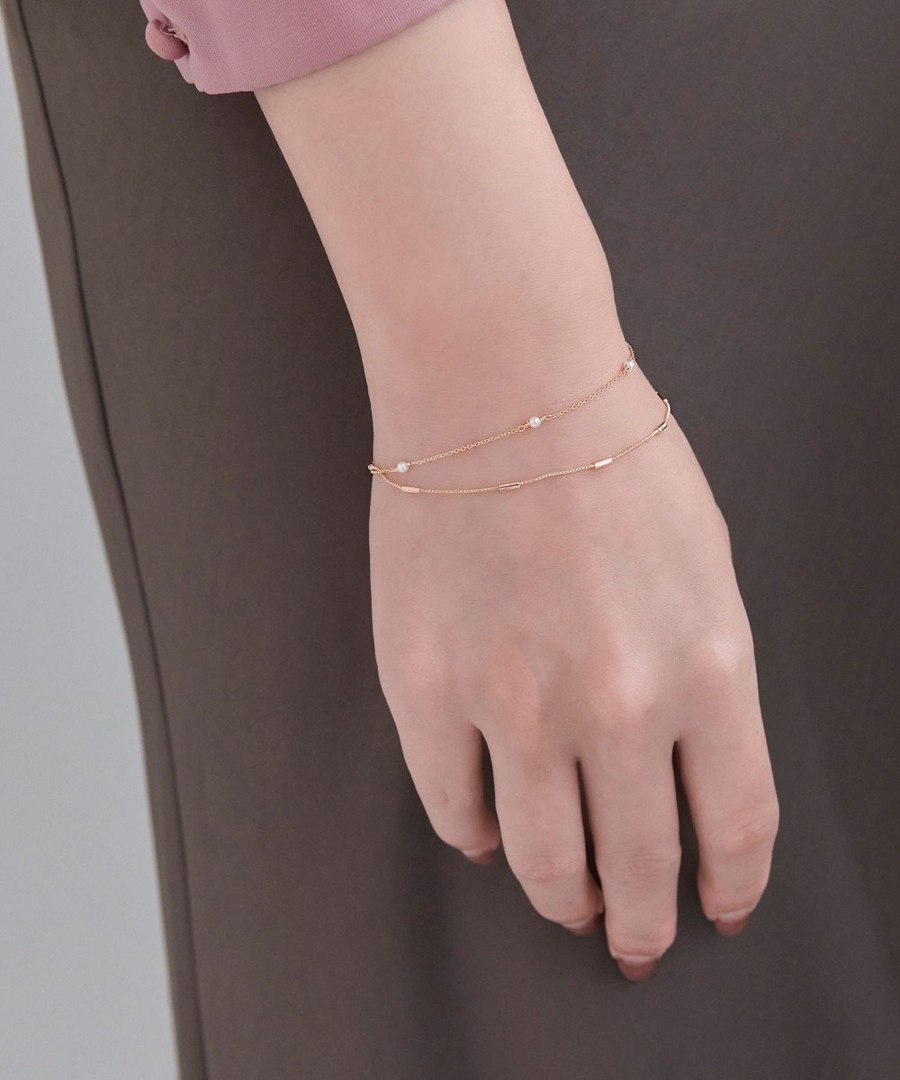 【フィービィー/phoebe】のレイヤードパールマンテルブレスレット ローズゴールド インテリア・キッズ・メンズ・レディースファッション・服の通販 founy(ファニー) 　ファッション　Fashion　レディースファッション　WOMEN　ジュエリー　Jewelry　ブレスレット　Bracelets　おすすめ　Recommend　アクセサリー　Accessories　セレモニー　Ceremony　チェーン　Chain　パール　Pearl　フォーマル　Formal　ブレスレット　Bracelet　ラグジュアリー　Luxury　ローズ　Rose　エレガント 上品　Elegant　人気　Popularity　ローズゴールド|ID: prp329100004536069 ipo3291000000032054622