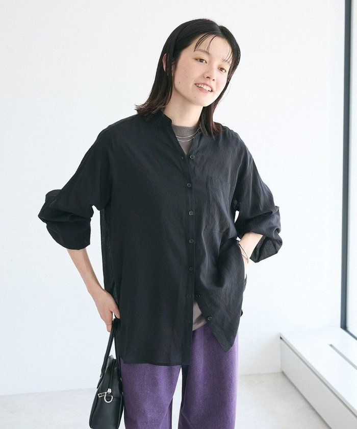 【クラフトスタンダードブティック/CRAFT STANDARD BOUTIQUE】のヴィンテージボイルスキッパー長袖シャツ インテリア・キッズ・メンズ・レディースファッション・服の通販 founy(ファニー) https://founy.com/ ファッション Fashion レディースファッション WOMEN トップス・カットソー Tops/Tshirt シャツ/ブラウス Shirts/Blouses ヴィンテージ Vintage スキッパー Skipper タートルネック Turtleneck 長袖 Long Sleeve バランス Balance ベスト Vest ポケット Pocket 羽織 Haori リラックス Relax ロング Long A/W・秋冬 Aw・Autumn/Winter・Fw・Fall-Winter 2024年 2024 2024-2025秋冬・A/W Aw/Autumn/Winter/Fw/Fall/2024-2025 |ID: prp329100004536087 ipo3291000000032054698
