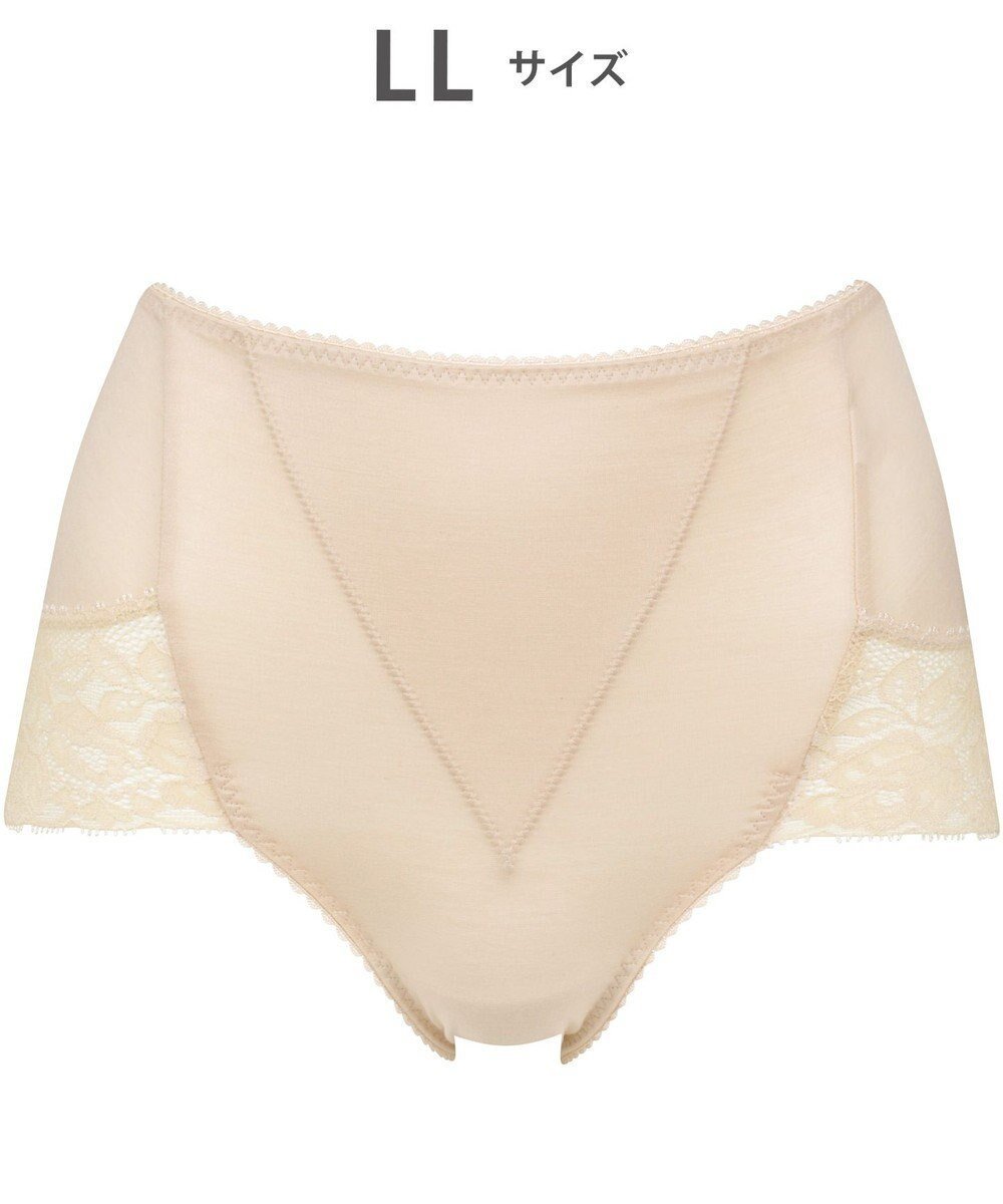 【ワコール/WACOAL】の【美ショーツ】 はきこみ丈ふかめ おなか押さえ設計 オーガニックコットン混素材(本体) レディース PPG185 /ワコール インテリア・キッズ・メンズ・レディースファッション・服の通販 founy(ファニー) 　ファッション　Fashion　レディースファッション　Fashion for Women　アンダー　Underwear Essentials　ショーツ　Shorts, Short Pants　ベージュ|ID: prp329100004536101 ipo3291000000034922241