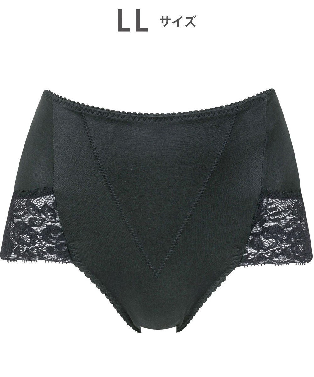 【ワコール/WACOAL】の【美ショーツ】 はきこみ丈ふかめ おなか押さえ設計 オーガニックコットン混素材(本体) レディース PPG185 /ワコール インテリア・キッズ・メンズ・レディースファッション・服の通販 founy(ファニー) 　ファッション　Fashion　レディースファッション　Fashion for Women　アンダー　Underwear Essentials　ショーツ　Shorts, Short Pants　ブラック|ID: prp329100004536101 ipo3291000000034922242