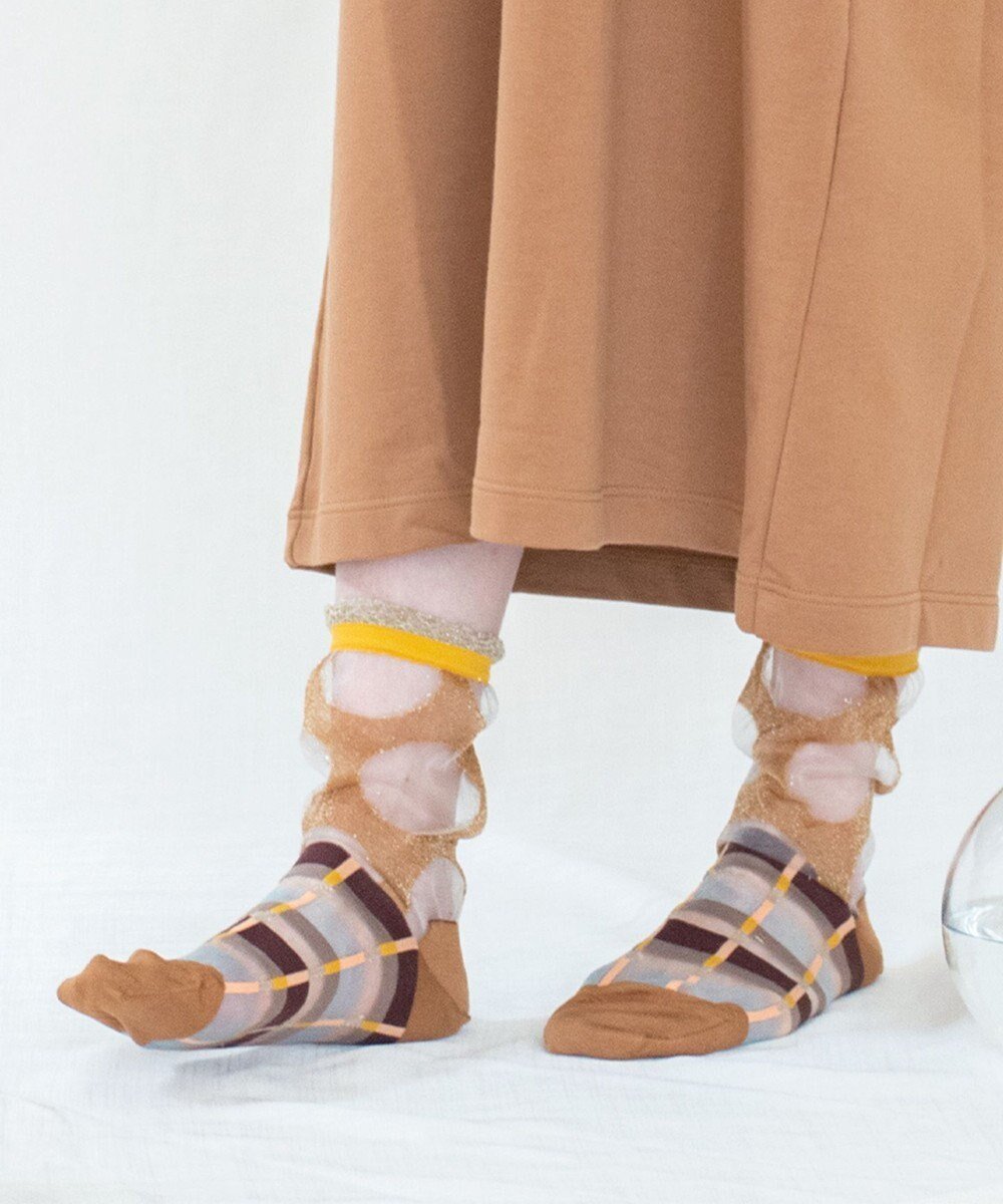 【コキュウ/COQ】の【23~25cm】ジェリー ソックス(M) インテリア・キッズ・メンズ・レディースファッション・服の通販 founy(ファニー) 　ファッション　Fashion　レディースファッション　WOMEN　ソックス　Socks　レッグウェア　Legwear　ソックス　Socks　タンブラー　Tumbler　おすすめ　Recommend　ゴールド|ID: prp329100004536132 ipo3291000000032054896