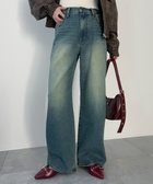 【ウィゴー/WEGO】の【XS/S/M/Lサイズ展開/美脚】ストレートデニムパンツ 人気、トレンドファッション・服の通販 founy(ファニー) ファッション Fashion レディースファッション WOMEN パンツ Pants デニムパンツ Denim Pants インディゴ Indigo 春 Spring 秋 Autumn/Fall ジーンズ Jeans ストレート Straight スマホ Smartphone デニム Denim トレンド Trend ロング Long 冬 Winter S/S・春夏 Ss・Spring/Summer 再入荷 Restock/Back In Stock/Re Arrival 夏 Summer thumbnail デニム中濃加工色|ID: prp329100004536150 ipo3291000000032145362