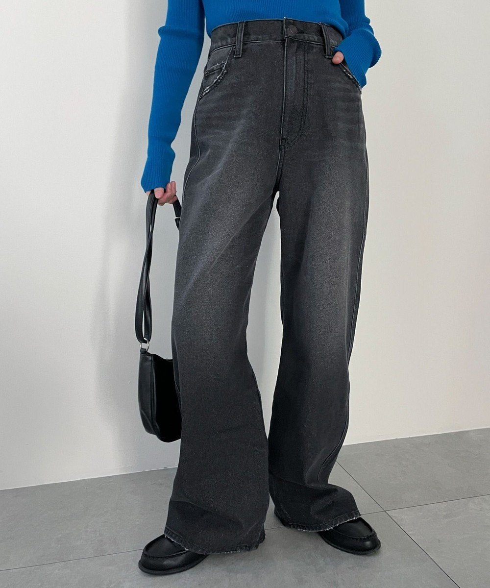 【ウィゴー/WEGO】の【XS/S/M/Lサイズ展開/美脚】ストレートデニムパンツ インテリア・キッズ・メンズ・レディースファッション・服の通販 founy(ファニー) 　ファッション　Fashion　レディースファッション　WOMEN　パンツ　Pants　デニムパンツ　Denim Pants　インディゴ　Indigo　春　Spring　秋　Autumn/Fall　ジーンズ　Jeans　ストレート　Straight　スマホ　Smartphone　デニム　Denim　トレンド　Trend　ロング　Long　冬　Winter　S/S・春夏　Ss・Spring/Summer　再入荷　Restock/Back In Stock/Re Arrival　夏　Summer　ブラック|ID: prp329100004536150 ipo3291000000032145364