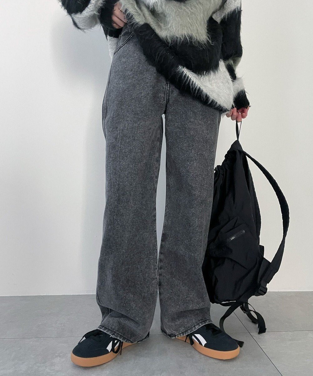 【ウィゴー/WEGO】の【XS/S/M/Lサイズ展開/美脚】ストレートデニムパンツ インテリア・キッズ・メンズ・レディースファッション・服の通販 founy(ファニー) 　ファッション　Fashion　レディースファッション　WOMEN　パンツ　Pants　デニムパンツ　Denim Pants　インディゴ　Indigo　春　Spring　秋　Autumn/Fall　ジーンズ　Jeans　ストレート　Straight　スマホ　Smartphone　デニム　Denim　トレンド　Trend　ロング　Long　冬　Winter　S/S・春夏　Ss・Spring/Summer　再入荷　Restock/Back In Stock/Re Arrival　夏　Summer　ブラックその他|ID: prp329100004536150 ipo3291000000032365892