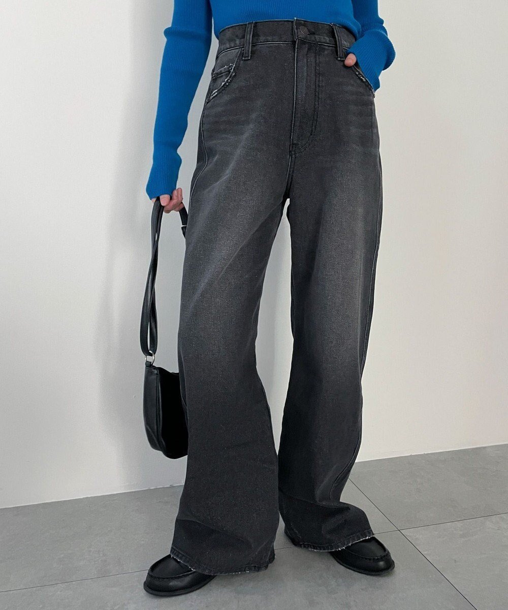 【ウィゴー/WEGO】の【XS/S/M/Lサイズ展開/美脚】ストレートデニムパンツ インテリア・キッズ・メンズ・レディースファッション・服の通販 founy(ファニー) 　ファッション　Fashion　レディースファッション　WOMEN　パンツ　Pants　デニムパンツ　Denim Pants　インディゴ　Indigo　春　Spring　秋　Autumn/Fall　ジーンズ　Jeans　ストレート　Straight　スマホ　Smartphone　デニム　Denim　トレンド　Trend　ロング　Long　冬　Winter　S/S・春夏　Ss・Spring/Summer　再入荷　Restock/Back In Stock/Re Arrival　夏　Summer　ブラック|ID: prp329100004536150 ipo3291000000032365893
