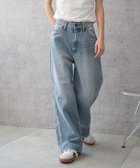 【ウィゴー/WEGO】の【XS/S/M/Lサイズ展開/美脚】ストレートデニムパンツ デニム淡色|ID: prp329100004536150 ipo3291000000032687194