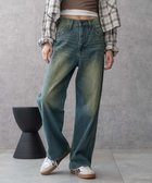 【ウィゴー/WEGO】の【新色追加/美脚/XSSMLサイズ展開】ストレートデニムパンツ デニム中濃加工色|ID: prp329100004536150 ipo3291000000033431000