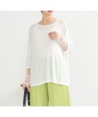 【アースミュージックアンドエコロジー/earth music&ecology】のラメシアースリーブプルオーバー 人気、トレンドファッション・服の通販 founy(ファニー) ファッション Fashion レディースファッション WOMEN トップス・カットソー Tops/Tshirt シャツ/ブラウス Shirts/Blouses ロング / Tシャツ T-Shirts プルオーバー Pullover カットソー Cut and Sewn エアリー Airy カットソー Cut And Sew ストレッチ Stretch チュール Tulle ドッキング Docking ポケット Pocket 夏 Summer 春 Spring S/S・春夏 Ss・Spring/Summer thumbnail Off White|ID: prp329100004536154 ipo3291000000032191305