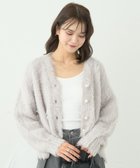 【アースミュージックアンドエコロジー/earth music&ecology】のフワフワパールニットカーディガン 人気、トレンドファッション・服の通販 founy(ファニー) ファッション Fashion レディースファッション WOMEN トップス・カットソー Tops/Tshirt ニット Knit Tops カーディガン Cardigans おすすめ Recommend カーディガン Cardigan パール Pearl フェミニン Feminine フロント Front ポケット Pocket モヘヤ Mohair A/W・秋冬 Aw・Autumn/Winter・Fw・Fall-Winter thumbnail Light Gray|ID: prp329100004536156 ipo3291000000032055018