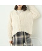 【アースミュージックアンドエコロジー/earth music&ecology】のフワフワパールニットカーディガン 人気、トレンドファッション・服の通販 founy(ファニー) ファッション Fashion レディースファッション WOMEN トップス・カットソー Tops/Tshirt ニット Knit Tops カーディガン Cardigans おすすめ Recommend カーディガン Cardigan パール Pearl フェミニン Feminine フロント Front ポケット Pocket モヘヤ Mohair A/W・秋冬 Aw・Autumn/Winter・Fw・Fall-Winter thumbnail Ivory|ID: prp329100004536156 ipo3291000000032055021