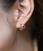 【ティアクラッセ/Tiaclasse】の【選べる2TYPEデザイン】【金属アレルギー対応】 トゥワインピアス&イヤリング ピアス:ピンクゴールド|ID: prp329100004536167 ipo3291000000032055083