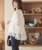 【アメリカンホリック/AMERICAN HOLIC】のチュールドッキングカットプルオーバー Off White|ID: prp329100004536192 ipo3291000000032055217