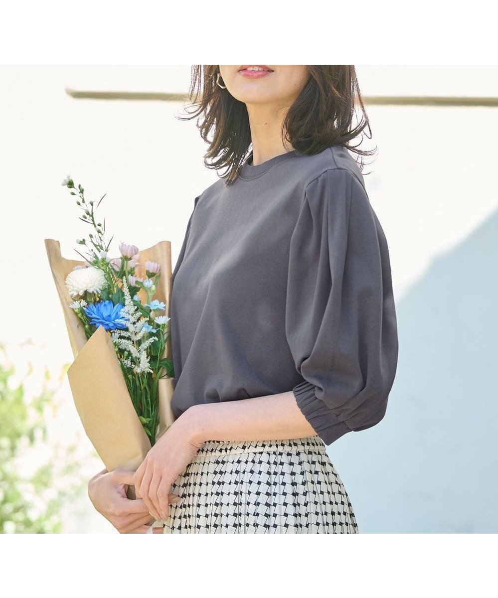 【エニィファム/any FAM】の【洗濯機可・UVケア】ビューティベーシックタックスリーブ Tシャツ 人気、トレンドファッション・服の通販 founy(ファニー) 　ファッション　Fashion　レディースファッション　WOMEN　トップス・カットソー　Tops/Tshirt　シャツ/ブラウス　Shirts/Blouses　ロング / Tシャツ　T-Shirts　カットソー　Cut and Sewn　春　Spring　カットソー　Cut And Sew　スラックス　Slacks　スリット　Slit　フレア　Flare　ボトム　Bottom　ポケット　Pocket　S/S・春夏　Ss・Spring/Summer　再入荷　Restock/Back In Stock/Re Arrival　おすすめ　Recommend　夏　Summer　 other-1|ID: prp329100004536225 ipo3291000000032055380