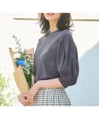 【エニィファム/any FAM】の【洗濯機可・UVケア】ビューティベーシックタックスリーブ Tシャツ チャコール|ID: prp329100004536225 ipo3291000000032055382