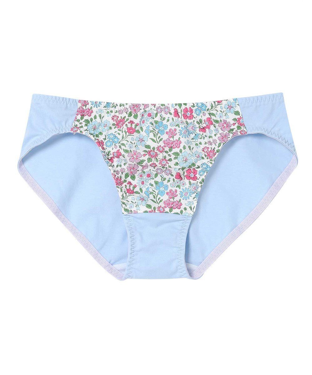 【ウンナナクール/une nana cool】のMADE WITH LIBERTY FABRIC 綿混ショーツ インテリア・キッズ・メンズ・レディースファッション・服の通販 founy(ファニー) 　ファッション　Fashion　レディースファッション　WOMEN　アンダー　Under　イラスト　Illustration　クラシック　Classic　ショーツ　Shorts　シルバー　Silver　人気　Popularity　プリント　Print　PI|ID: prp329100004536227 ipo3291000000032055402
