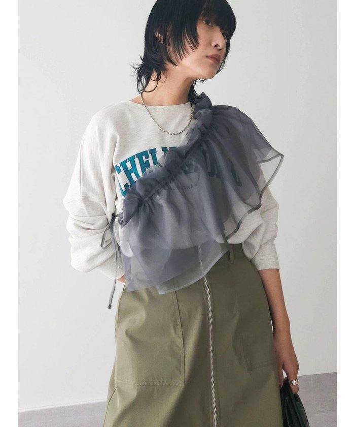 【グリーンパークス/Green Parks】のマルチway チュールベルト インテリア・キッズ・メンズ・レディースファッション・服の通販 founy(ファニー) https://founy.com/ ファッション Fashion レディースファッション WOMEN ベルト Belts ギャザー Gather ビスチェ Bustier |ID: prp329100004536230 ipo3291000000032055421