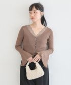 【アースミュージックアンドエコロジー/earth music&ecology】のリブニットカーディガン 人気、トレンドファッション・服の通販 founy(ファニー) ファッション Fashion レディースファッション Fashion for Women トップス・カットソー Cut & Sew Tops ニット Knit Tops & Sweaters カーディガン・羽織り Layered Style Cardigans おすすめ Recommended / Our Picks エレガント 上品 Elegant カーディガン Cardigan, Knitwear スリット Slit, Slit Detail スリーブ Sleeve, Long Sleeve / Short Sleeve デコルテ Décolleté, Neckline フィット Fit, Slim Fit ポケット Pocket, Pocket Detail ワイド Wide, Wide Fit A/W・秋冬 Autumn/Winter thumbnail Brown|ID: prp329100004536273 ipo3291000000033675310