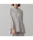 【23区/NIJYUSANKU】の【VERYコラボ】トリアセダブルジョーゼット レース襟 ブラウス 人気、トレンドファッション・服の通販 founy(ファニー) ファッション Fashion レディースファッション WOMEN トップス・カットソー Tops/Tshirt シャツ/ブラウス Shirts/Blouses 春 Spring 洗える Washable コラボ Collaboration シンプル Simple ジャケット Jacket ジョーゼット Georgette ストレッチ Stretch セットアップ Set Up 雑誌 Magazine フォルム Form ペプラム Peplum レース Race S/S・春夏 Ss・Spring/Summer おすすめ Recommend 夏 Summer 2023春夏・S/S Ss,Spring/Summer,2023 2023年 2023 エレガント 上品 Elegant セレモニー Ceremony ビジネス 仕事 通勤 Business 2025年 2025 2025春夏・S/S Ss,Spring/Summer,2025 thumbnail ベージュ系|ID: prp329100004536301 ipo3291000000032135948