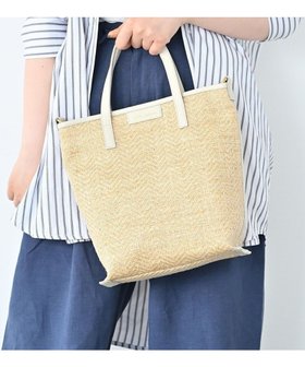 【エクエル ル スティル デヴィ/Hekher Le Style de Vie】の【日本製 / 2WAY】ジュート×牛革 縦型トートバッグ 人気、トレンドファッション・服の通販 founy(ファニー) ファッション Fashion レディースファッション WOMEN バッグ Bag ジュート Jute 財布 Wallet ハンド Hand フィット Fit ヘリンボーン Herringbone ポケット Pocket リゾート Resort おすすめ Recommend 日本製 Made In Japan 夏 Summer エレガント 上品 Elegant |ID:prp329100004536335