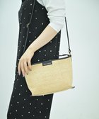 【エクエル ル スティル デヴィ/Hekher Le Style de Vie】の【日本製 】ジュート×牛革 ショルダーバッグ ブラック|ID: prp329100004536336 ipo3291000000032584656