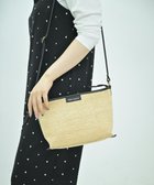 【エクエル ル スティル デヴィ/Hekher Le Style de Vie】の【日本製 】ジュート×牛革 ショルダーバッグ ブラック|ID: prp329100004536336 ipo3291000000033538015