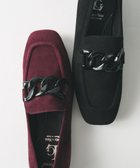 【ボントレ/BONTRE】の【LucaGrossi/ルカグロッシ】スクエアトゥチェーンローファー/H092M-WA 人気、トレンドファッション・服の通販 founy(ファニー) ファッション Fashion レディースファッション WOMEN イタリア Italy クラシック Classic シューズ Shoes スエード Suede チェーン Chain トレンド Trend フィット Fit フォルム Form ミックス Mix A/W・秋冬 Aw・Autumn/Winter・Fw・Fall-Winter S/S・春夏 Ss・Spring/Summer 夏 Summer エレガント 上品 Elegant thumbnail ブラック|ID: prp329100004536344 ipo3291000000032091765