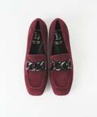 【ボントレ/BONTRE】の【LucaGrossi/ルカグロッシ】スクエアトゥチェーンローファー/H092M-WA 人気、トレンドファッション・服の通販 founy(ファニー) ファッション Fashion レディースファッション WOMEN イタリア Italy クラシック Classic シューズ Shoes スエード Suede チェーン Chain トレンド Trend フィット Fit フォルム Form ミックス Mix A/W・秋冬 Aw・Autumn/Winter・Fw・Fall-Winter S/S・春夏 Ss・Spring/Summer 夏 Summer エレガント 上品 Elegant thumbnail ボルドー|ID: prp329100004536344 ipo3291000000032091766