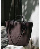 【モローバイサンク/MORROW by thank】の【A4サイズトートバッグ対応・軽い】VIVIAN LARGE ASスエード ブラック|ID: prp329100004536351 ipo3291000000032730468