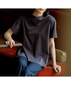 【23区/NIJYUSANKU】の【汗じみ防止/洗える】スムースデザイン バックフレア カットソー ダークブラウン系|ID:prp329100004536363